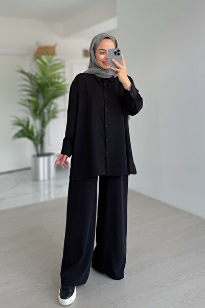 Ka Hijab Σετ Μαύρο Πέρλα