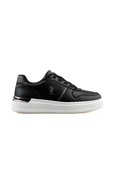 U.S. Polo Assn. Η.Π.Α. Polo Assn. Alka WMN 4FX - Μαύρα γυναικεία αθλητικά παπ...