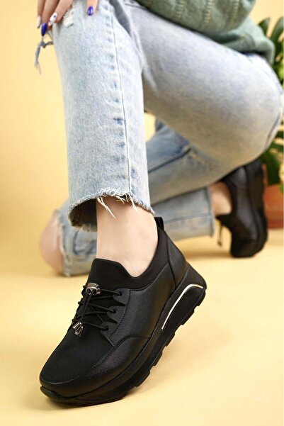 Nesil Shoes Wiss 1706 crne Anatomski ženske cipele