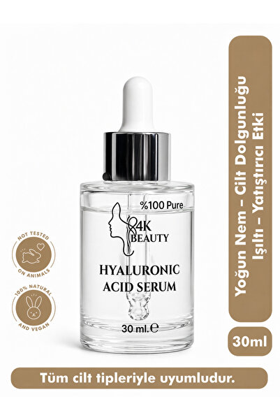 4K Beauty Hyaluronic Acid Serum %100 PURE