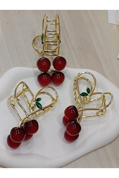 NOT GUILTY Κούμπωμα Καρδιά Κεράσι Χρυσό Μοντέλο 1 Τεμάχιο Μεταλλικό Μάνταλο