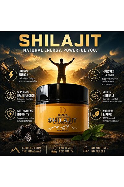 D4ALFA Shilajit GOLD PREMIUM HIMALAYA 30 γρ