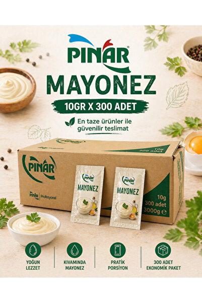 Pınar Poşet Mayonez 10gr x 300 adet