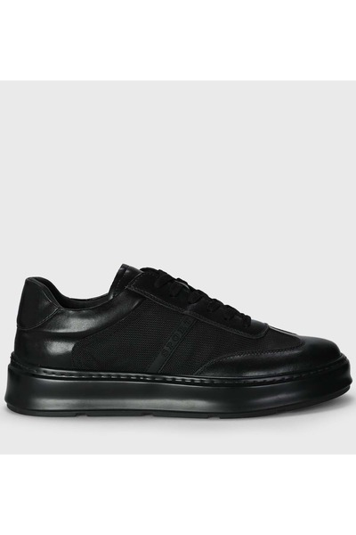 Lufian 111230300 Max Sneaker Ανδρικά Παπούτσια ΜΑΥΡΟ