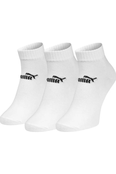 Puma Elements Unisex Λευκές κάλτσες καθημερινού στυλ 94710804