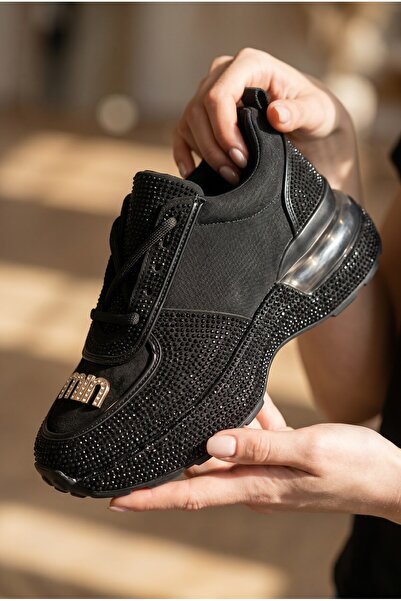 BRONZ LİFE Pantofi sport cu pietre