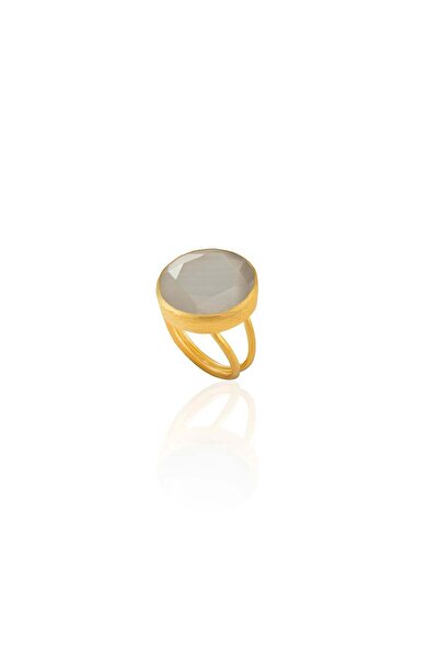 Design by Kadir Kadir Jewellery 22 Ayar Altın Kaplama Zirkon Taşlı Kadın Otan...