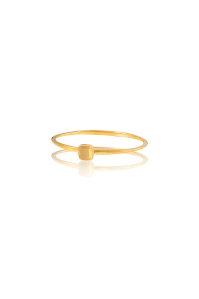 Design by Kadir Kadir Jewellery Zirkon Taşlı Ayarlanabilir 22 Ayar Altın Kapl...