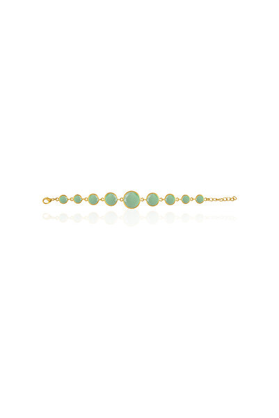 Design by Kadir Kadir Jewellery 22 Ayar Altın Kaplama Zirkon Taşlı Ayarlanabi...