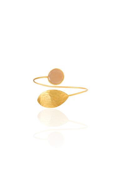 Design by Kadir Kadir Jewellery 22 Ayar Altın Kaplama Zirkon Taşlı Ayarlanabi...