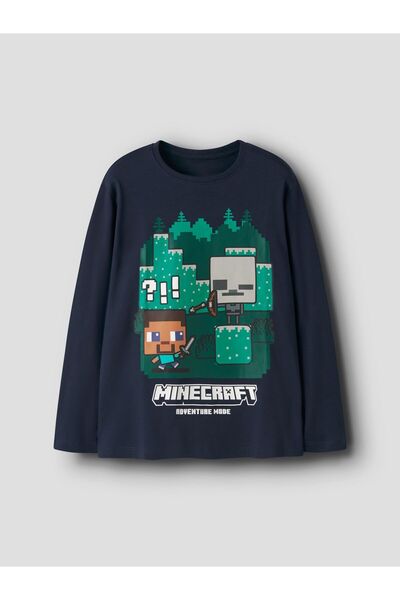 Name it Oberteil mit langen Ärmeln Minecraft