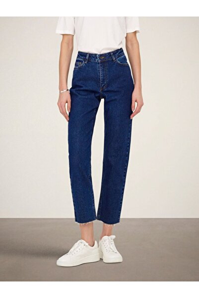 JDY Straight-Fit jeans JDYLULLU Hohe Taille Gerade geschnitten Knöchellang Jeans