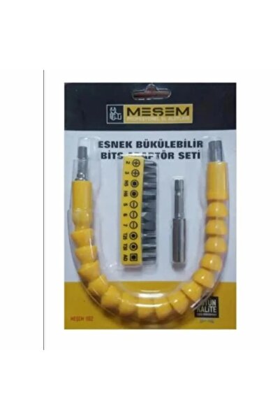 Meşem Esnek Bükülebilir Bits Adaptör Seti