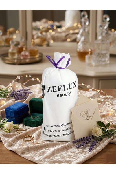 Zeelux Anti-Wrinkle Beauty Pillow, Memory Foam, Bamboo Lining Skin with 100% Pure Mulberry Silk Cover