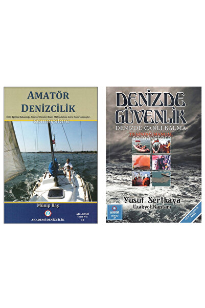 SomayStore Amatör Denizcilik ve Denizde Güvenlik Kitabı 2li Set