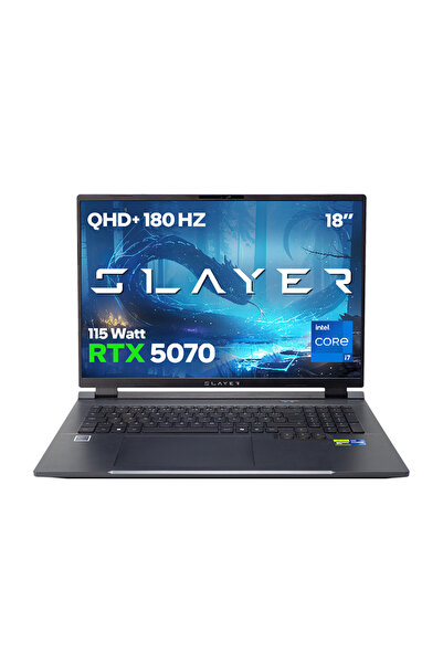 Game Garaj Slayer X7T XL-5070 C2 Intel Core i7 14650HX 32GB RAM 1TB SSD RTX50...
