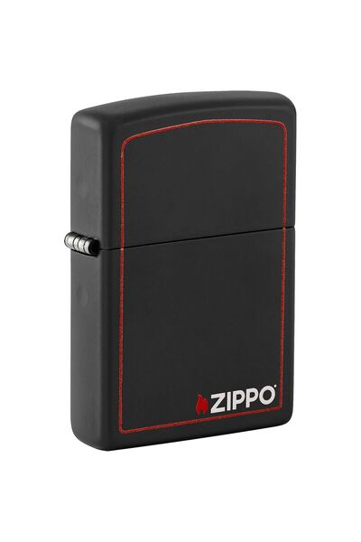 Zippo Çakmak Siyah Kırmızı Border Black Z-Border 218zb-000056