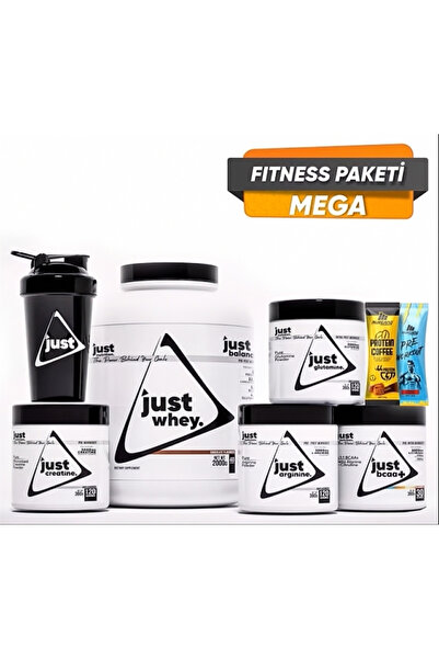 Just Nutrition Fitness Paketi - Mega (Protein+BCAA+Glutamine+Arginine+Creatin...