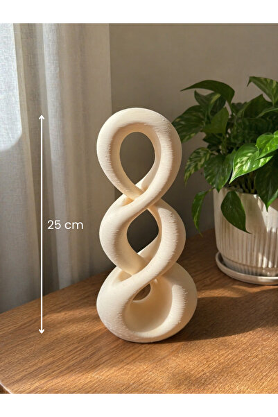 LayerOne Modern Sonsuzluk Formu Dekoratif Biblo