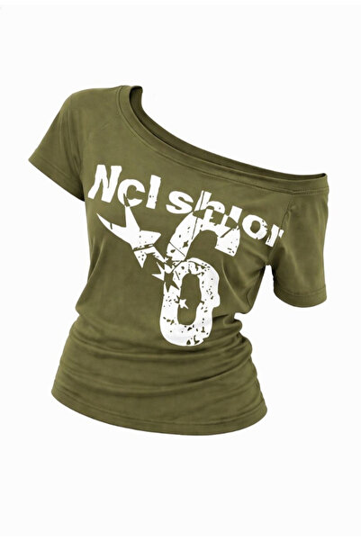 NoVibe Λεπτομέρεια γιακά με καγιάκ με ώμους All Star No 6 εμπριμέ 100% βαμβακ...