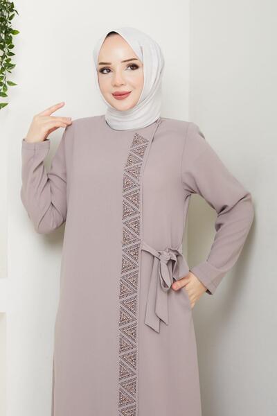 ESLEMNUR ربطة عنق على شكل قرص العسل مع لؤلؤة EN2098