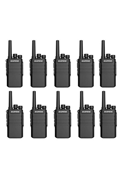 BAOFENG 10 lu SET Baofeng bf-v8 mini kolay taşıma. Kafe Cafe restorant av gez...