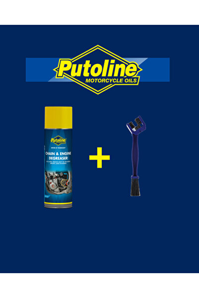 putoline Zincir ve Motor Temizleyici (500ml) + Fırça