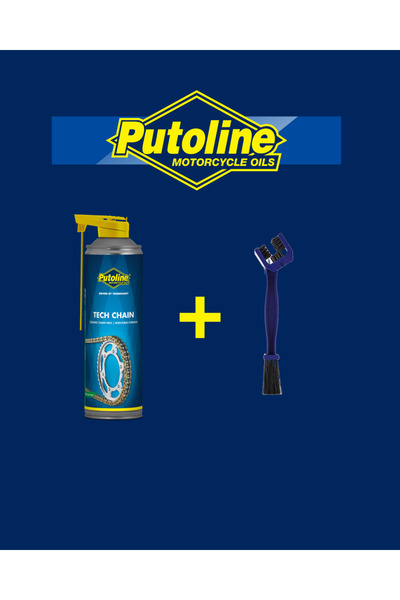 putoline Tech Chain Seramik Zincir Yağı (500ml) + Fırça