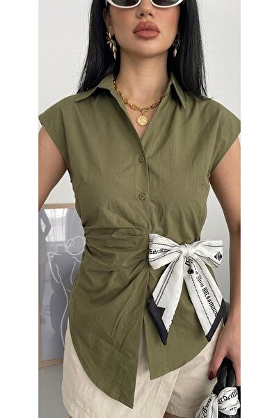 salome butik Side Tie Shirt