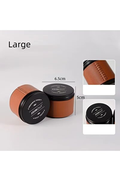 Choice Large Portable Mini Coffee Bean Storage jar Aluminum Alloy Coffee Powd...