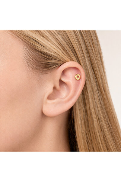 DesignbyKairos 14 Ayar Altın Donut Piercing /Tragus, Helix