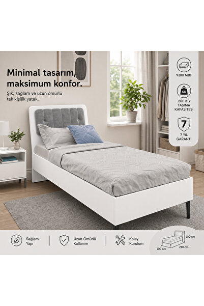 VENATTO Trio White Karyola(%100mdf)