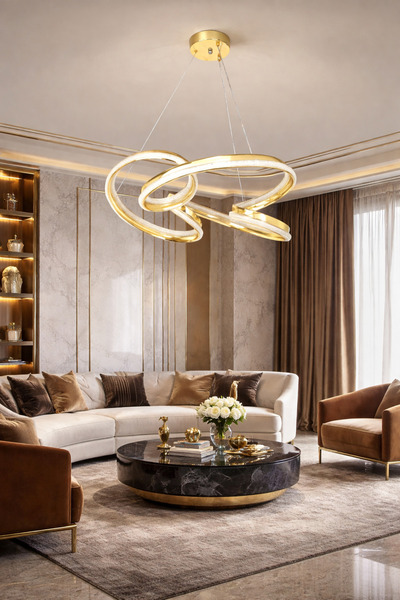 Harnelli MODERN LED AVİZE ÇİFT TARAFLI LEDLİ