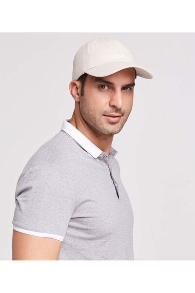 eleven market Beige Summer Luxury Sports Hat Cap with Adjustable Metal Buckle...