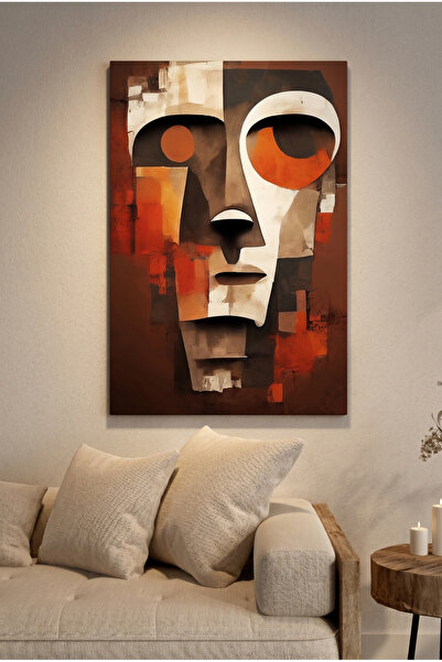 Yurudesign Art Serisi Uv Baskı Tablo Soyut 90cm*60cm AT22-W