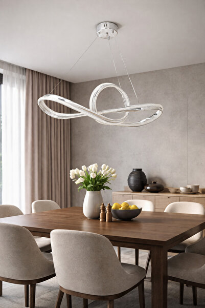 Harnelli MODERN LED AVİZE ÇİFT TARAFLI LEDLİ