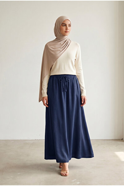 lavrisa تنورة تانسل بخصر مطاطي - LVR002