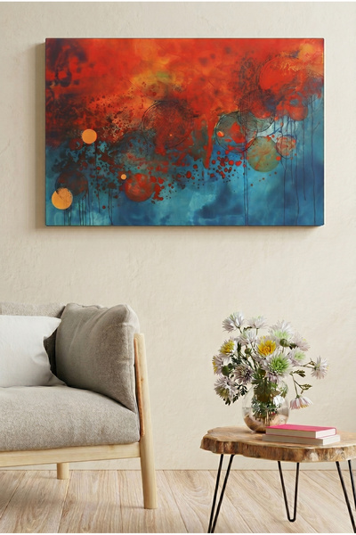 Yurudesign Art Serisi Uv Baskı Tablo Bakteri 60cm*90cm AT8-W