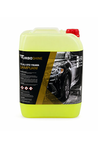 TURBO SHİNE CİLALI OTO ŞAMPUAN 5 LT