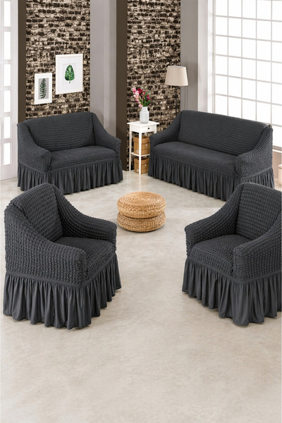 elgeyar 3 3 1 1 Μοντέλο Bürümcük Κάλυμμα καναπέ-κρεβάτι και κάλυμμα πολυθρόνας