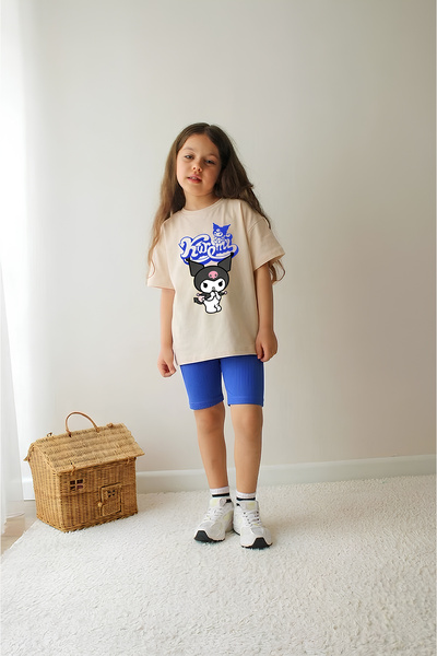 Belya Kids Wear Djevojački komplet od 72 delova: Top i donji deo sa legingsov...