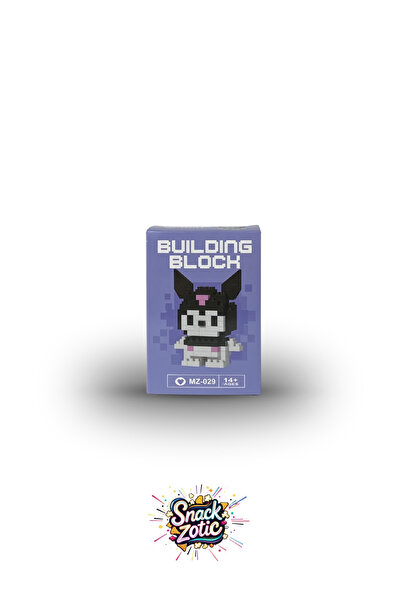 Bricks Kuromi Temalı Mini Figür Seti | Sevimli Blok Oyuncak