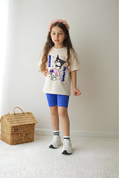 Belya Kids Wear Σετ δύο τεμαχίων - Πολύχρωμο - Σύντομο