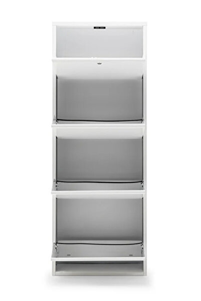 Modela Metalux Pantofar cu 4 uşi alb