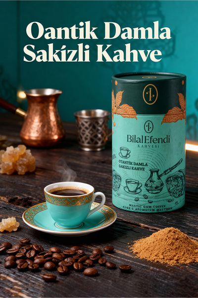 Bilal Efendi Damla Sakızlı Kahve 250g