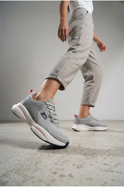 Slazenger ®   I WAYNE Premium Series Sneaker Γυναικεία Γκρι Αθλητικά Παπούτσι...