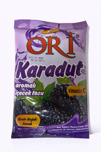 Ori Karadut Aromalı İçecek Tozu 300 Gr. 1 Adet
