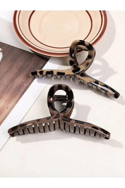 ELAS HOME Μάνταλο πόρπη με σχέδιο λεοπάρ 1 τεμάχιο