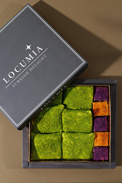 LOCUMİA Premium Karışık Muska ve Baklava Lokum 400 GR