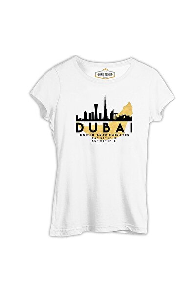 Lord T-Shirt تيشيرت نسائي أبيض من مدينة دبي